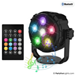 LED Discolampa & Högtalare Flerfärgad