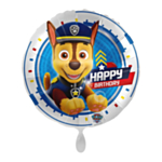 Paw Patrol® Happy Birthday Chase Folieballong