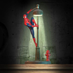 Spiderman Lampa