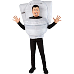 Skibidi Toilet® Uppblåsbar Maskeraddräkt