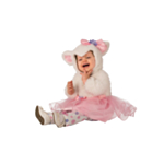 Lamm Tutu Barndräkt Ljusrosa