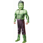 The Hulk® Muskel Deluxe Barndräkt