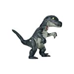 Jurassic World® Uppblåsbar Velociraptor Maskeraddräkt
