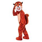 Ekorre Maskot Maskeraddräkt
