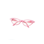 50-tal Cat Eye Rosa Glasögon