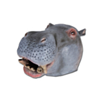 Flodhäst Mask