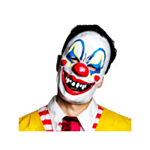 Cirkus Creepy Clown Mask