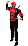 Deadpool® Muskeltröja Med Vapen Maskeraddräkt