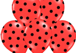 Prickiga Ballonger Röda