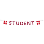 Student Girlang Röd