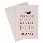 Student Kort Med Kuvert Röd