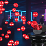 UV Såpbubbelvätska Röd
