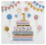 1 År Servetter