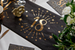 18 År Bordslöpare Guld/Svart