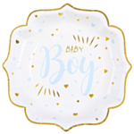 Baby Boy Papperstallrikar