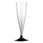 Tunna Champagneglas Svart