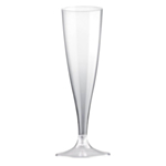 Tunna Champagneglas Genomskinliga