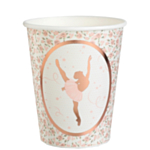 Ballerina Pappersmuggar Roséguld