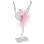 Ballerina Bordsfigur Ljusrosa