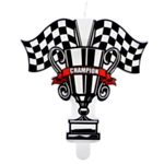 Racing Pokal Tårtljus