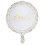 Baby Folieballong Elfenben