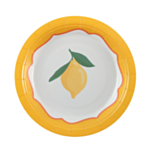 Citron Pappers­tallrikar Gul