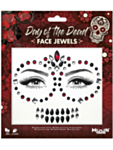 Ansiktssmycken Day of the Dead