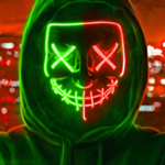 Purge LED Mask Grön/Orange