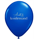 Årets Konfirmand Ballonger Kungsblå