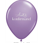 Årets Konfirmand Ballonger Lila