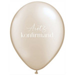 Årets Konfirmand Ballonger Beige