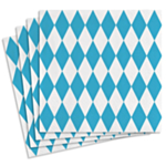Oktoberfest Servetter Rutiga