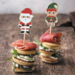 Jultomte & Nisse Tårtpinnar
