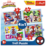 Spiderman® 4-i-1 Pussel