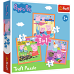 Greta Gris® Inventive 3-i-1 Pussel