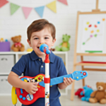 Mickey Mouse® Gitarr & Mikrofon Set