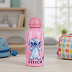 Lilo & Stitch® Uppfriskande Vattenflaska Ljusrosa