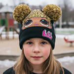 LOL Surprise® Mössa Med Pompoms Guld