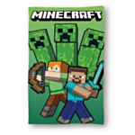 Minecraft® Creeper Strandhandduk Grön