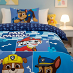 Paw Patrol® Friends Bomull Sängkläder Blå