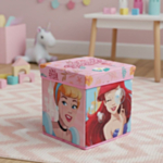 Disney Princess® Leksakslåda & Pall