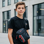 Red Bull® Axelväska Svart