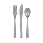 Plastbestick Silver