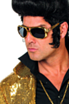 Elvis Glasögon Guld