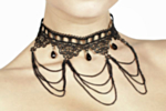 Spets Halsband