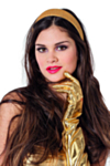 Glitter Hårband Guld