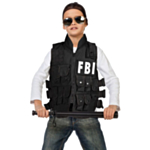FBI Agent Väst Barndräkt
