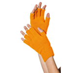 Fingerlösa Handskar Orange