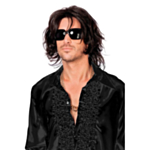 80-tal Rockstar Peruk Brun
