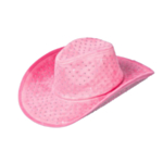 Strass Cowboyhatt Ljusrosa